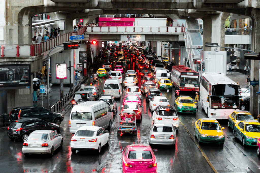 cars in siam Bangkok